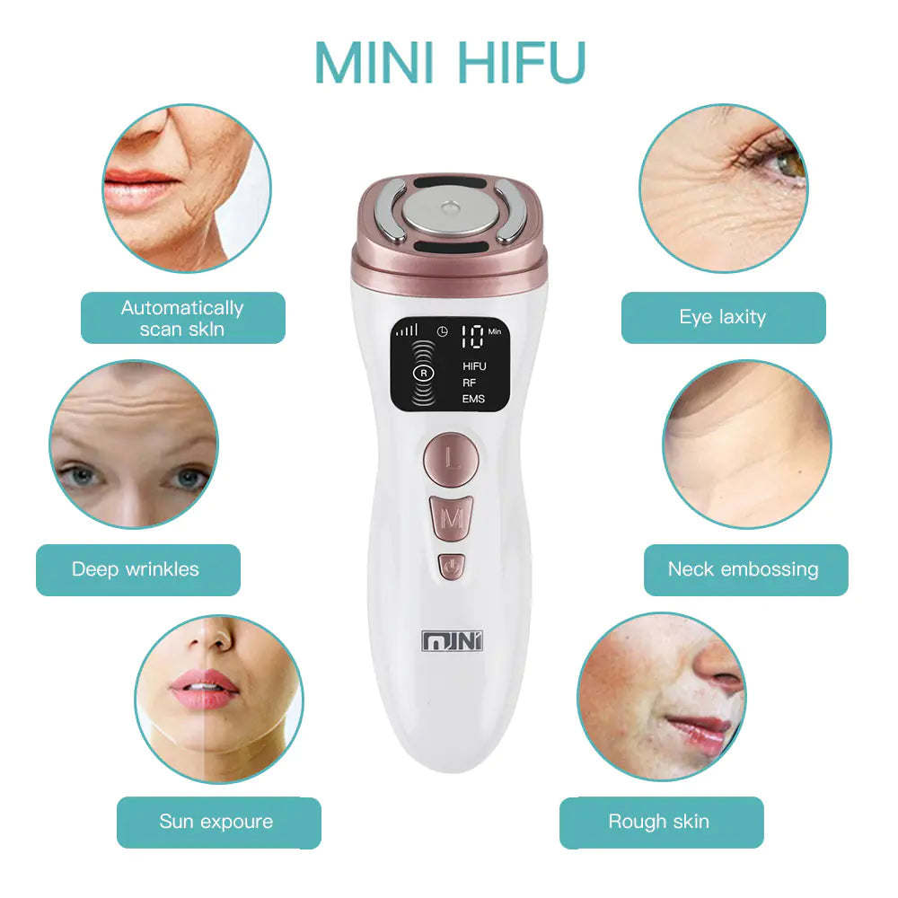 Mini HIFU RF Ultrasound Sculpting Beauty Booster